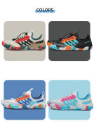Zapatos de agua de verano para mujer, zapatillas de agua coloridas para nadar, nadar, descalzo, cinco dedos, zapatillas de Yoga ligeras para playa - details 5