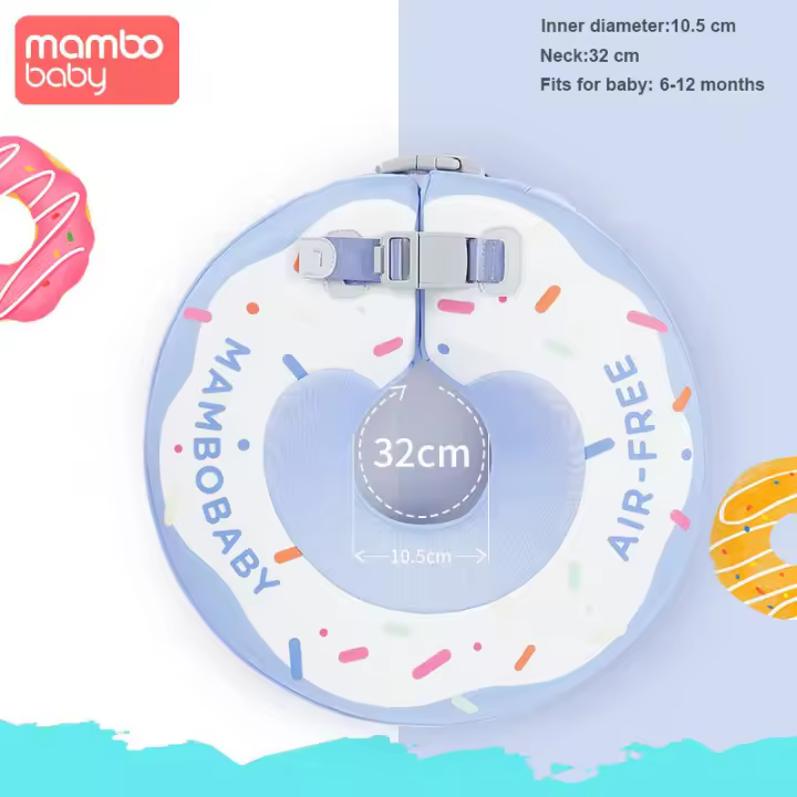 Anillo de Cuello para Bebe, pool no inflable, Flotador para nuevos nacidos, equipo de Nación de Verano al Aire Libre - 1