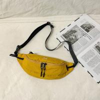 Bolso de pecho deportivo de gran capacidad para hombre, bandolera de nailon con contraste de Color, bolso de dumplings, impermeable, de estilo coreano, para exteriores - details 6