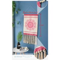 Tapiz de Macramé Nórdico Boho Arte Manual de Pared para Sala de Estar y Dormitorio - details 0