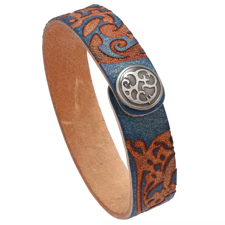2025 Pulsera de Cuero Sólido Vintage Minimalista, Brazalete Unisex para Hombre y Mujer, Regalos para Hombre, Material Ecológico - 1