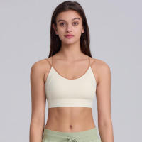 Sujetador de yoga para mujer, ropa de pilates a prueba de golpes de alta intensidad, con correas cruzadas absorbentes de golpes para gimnasio - details 29