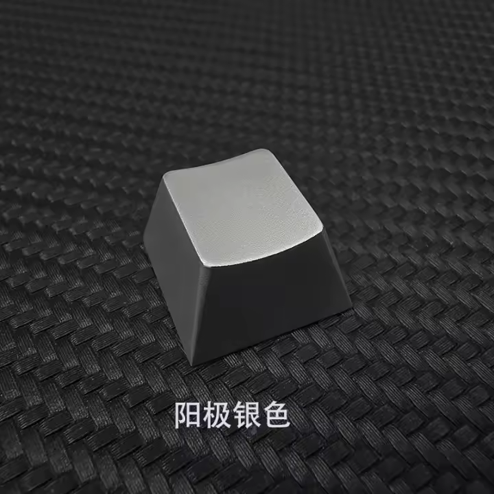 Teclado de Sombrero de Vidrio Personalizado Artesanal Base de Aleación de Aluminio Premium - 1