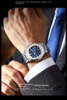 POEDAGAR Nuevo reloj de cuarzo para hombre ultrafino resistente al agua - details 8