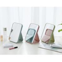 Espejo de Maquillaje Plegable Portátil Small Mirror Cuadrado para Estudiantes en Dormitorios - details 2