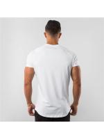 Moda Masculina Slim Fit Camiseta de Manga Corta para Fitness Diseño Muscular para Corredores - details 22