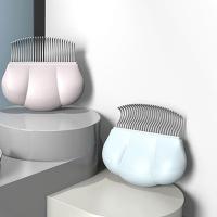 3 uds todas las longitudes de cabello cepillo para el cuidado de mascotas autolimpieza peine de masaje ergonómico forma de concha cepillo removedor de pelo herramientas de desprendimiento - details 6