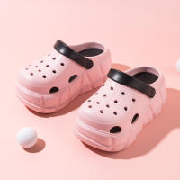 Zapatos antideslizantes Con agujeros para niños y niñas, zapatillas grandes de suela suave elevada para exteriores, Verano - details 2