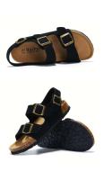 Sandalias de verano al aire libre impresas en 3D con punta abierta para hombre a granel a bajo precio - details 4