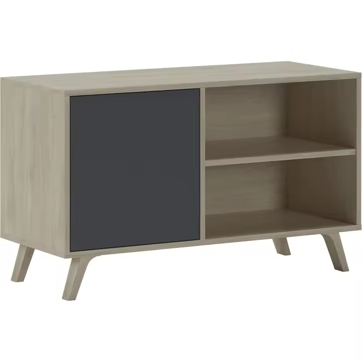TV para Salón |   57 x 95 x 40 cm |   Indicado para TV de 32/40" |   Modelo Viento 100 |   Puccini |   Puerta Abatible Color Blanco - 1