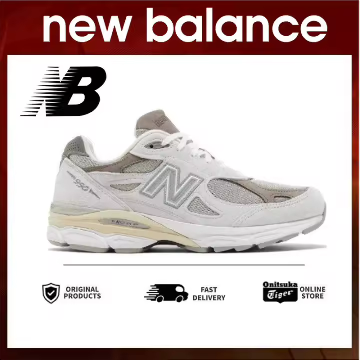 【VENTA CALIENTE】 d M993 V3 Zapatos Gris Claro Moda Unisex Tendencia apliques LETEN - 1