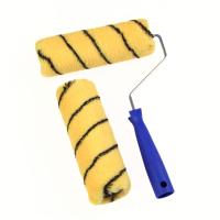 Juego de 6 fundas para rodillos de pintura, fundas para rodillos de tamaño mediano de 7 pulgadas, 5 fundas para rodillos de pintura, 1 marco para rodillos de pintura, siesta para rodillos de 1/2 pulgada, suministros profesionales de pintura para el hogar, - details 6