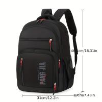 Mochila de alta capacidad para hombre, bolso de moda, mochila de viaje informal, bolsa para estudiantes de secundaria Junior - details 0