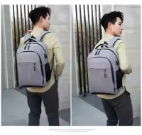 Mochila Impermeable para Hombre Bolsa de Hombro Ultra Ligera para Hombres Bolsa de Libros para Hombres Estilo Moderno Mochila para Portátil de 15.6