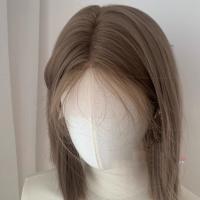 Peluca japonesa Cos de verano, dulce y corta, pelucas con malla frontal rosa y marrón, diadema, pelucas naturales frescas de Cosplay de Lolita, juego de rol - details 4