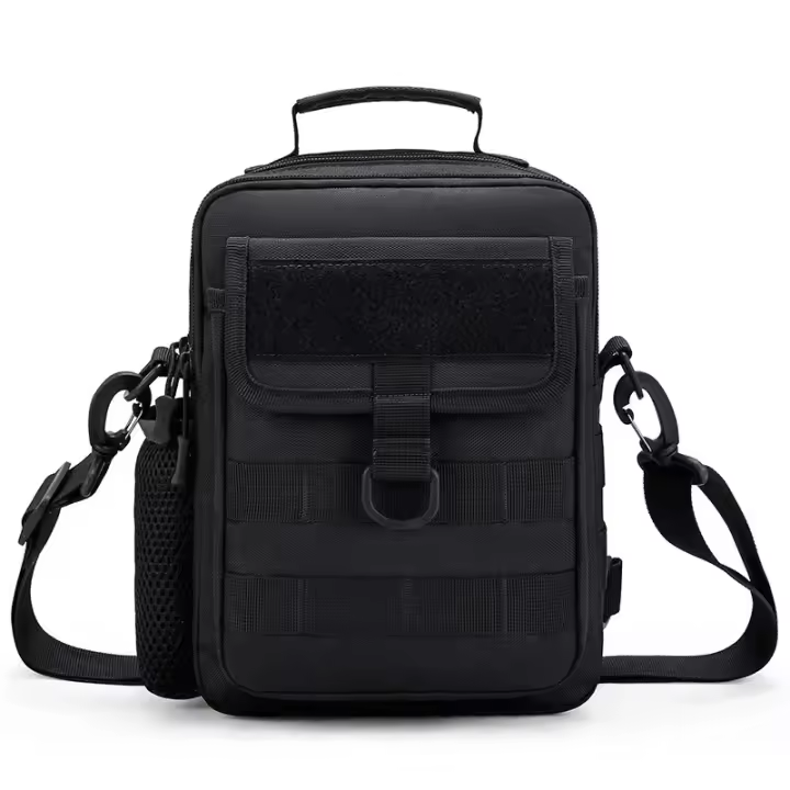 Bolsa táctica Molle, bolsos de mano para exteriores, camping, viajes, senderismo, trekking, caza, pesca, bandolera, bolso de mensajero para hombre - 1
