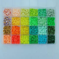 Juego de Abalorios de colores para ensartar, 9000 piezas con 234 letras, DIY, pulsera, bisutería - details 5