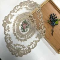 Nueva estera navideña INS bordada ovalada, mantel de tela personal, posavasos para café, té, decoración de mesa de comedor - details 13
