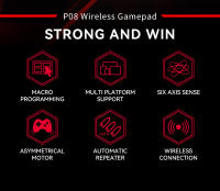 Mando inalámbrico con Bluetooth para PS3, PS4, Pro, Slim, PC, consola - details 1