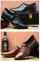 Nuevo vestido británico de cuero dividido con punta para hombre, para bodas de negocios, zapatos formales Oxford para hombre 38-48 - details 2