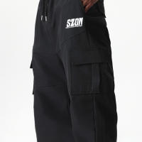 Pantalones cargo de moda de verano holgados de estilo coreano para hombre con piernas cónicas - details 12