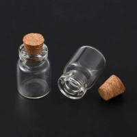 Botellas de vidrio transparente para manualidades, botella vacía con mensaje con corcho para cumpleaños, boda, fiesta, regalo, venta al por mayor - details 4