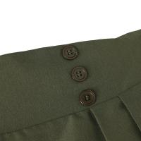 Falda Larga Solida de Cintura Alta Vintage Moda de Primavera-Verano 2024 - details 11