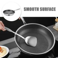 Sartén de 26/28/30cm, olla multifuncional de panal sin recubrimiento, olla de cocina de carne gruesa de acero inoxidable, Cocina de Inducción de Gas - details 18