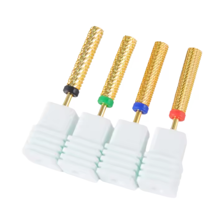 Broca De Uñas Carburo Super Larga 24mm Accesorios Para Taladro Eléctrico Herramienta De Manicura Corte De Cutícula Y Piel Muerta - 1