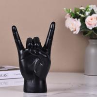 Estatua de Pose de resina negra de 7,7 pulgadas, decoración de escritorio, amantes de la música de la cultura rock, adecuada para decoración del hogar o la oficina, escritorio y estante - details 2