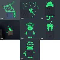 Pegatinas Luminosas de Gato Perro Decoración de Pared para Hogar para Horas de Oscuridad - details 6