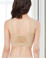 Sujetador deportivo sin aros para mujer, ropa interior sin costuras, almohadillas extraíbles, chaleco para dormir, para correr, gimnasio, talla grande, S-6XL - details 1