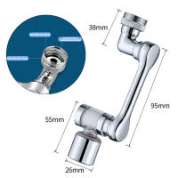 Grifo con filtro giratorio de cerámica, rociador de Metal para cocina, boquilla burbujeadora, ahorro de agua, 2023 - details 8