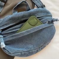 Bolso de mano de tendencia, bolso vaquero Retro, bolso para axila Y2K, bolso de hombro para chica picante, bolso cruzado, bolso vaquero lavado para niñas - details 22