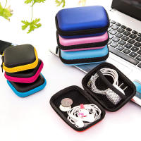 Bolsa de almacenamiento de varios colores, Mini estuche rígido de Material EVA, estuche portátil con cremallera de alta calidad, accesorios, caja de transporte de viaje - details 4