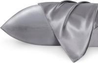 Bedsure-funda de almohada de satén para pelo y piel, sedosa, con cierre de sobre, Similar a fundas de almohada de seda - details 4