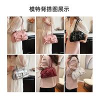 Verano nueva bolsa de mujer arco debajo del brazo bolsa nicho estilo ballet gran capacidad bolso de bolos de hombro - details 12