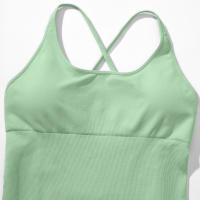 Mono ajustado para mujer, mono deportivo informal para todas las estaciones, ropa deportiva ajustada sin mangas, mono todo en uno, ropa para mujer - details 53