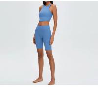 Chaleco de Yoga sin Costuras Ropa Deportiva Transpirable para Mujeres Ideal para Entrenamiento y Correr Material de Nylon Hecho en China - details 2