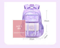 Mochilas escolares para niñas, moradas, impermeables, gran capacidad - details 9