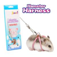 Arnés para mascotas elegante y seguro con campana y correa: ¡ideal para hámsteres, hurones, ratas y otras mascotas pequeñas! - details 3