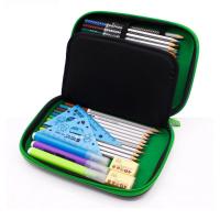 Bolsa de Lápices de Mosaico PU de Gran Capacidad Bolsa de Almacenamiento de Papelería EVA con Compartimentos para Niños y Niñas Diseño de Dibujos Animados - details 3