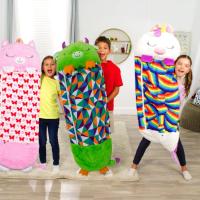 Gato rosa para Dormir para niños, Saco de peluche para dormir de 7 a 10 años, 9 diseños - details 3