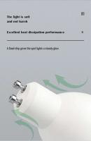 Bombilla LED de Ahorro de Energía Luz de Punto GU10 AC220V AC120V Reemplazo de Lámpara Halógena de 50W Iluminación y Decoración - details 5