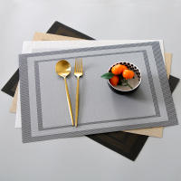 Juego de manteles de mesa de 6 piezas Juego de posavasos antideslizantes para cuencos 30x45 cm - details 0