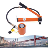 Bomba hidráulica manual naranja de 20 toneladas Bomba hidráulica de alta presión 350CC con funda de junta de alambre de acero, tubo de aceite de alta presión, anillo antideslizante - details 0