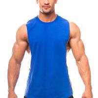 New Plain Tank Top Men Bodybuilding singlet Gym Stringer Sleeveless Shirt Blank Fitness Clothing Sportwear Muscle Vest - details 20