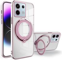 Funda para Xiaomi Redmi Note 13 Pro 5G, Funda antigolpes de TPU transparente con soporte giratorio 360 - details 3