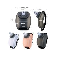 Mini botella de agua para Fitness, pegatina suave a prueba de fugas, taza de agua portátil, taza de agua ajustable para escalada, 200ml - details 0