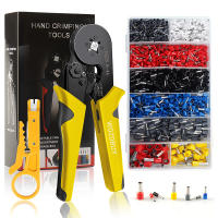 Alicates Multifuncionales hsc8 6-4 0.25-10mm² 23-7AWG Herramienta de Mano para Terminales de Crimpado Juego de Electricista - details 2